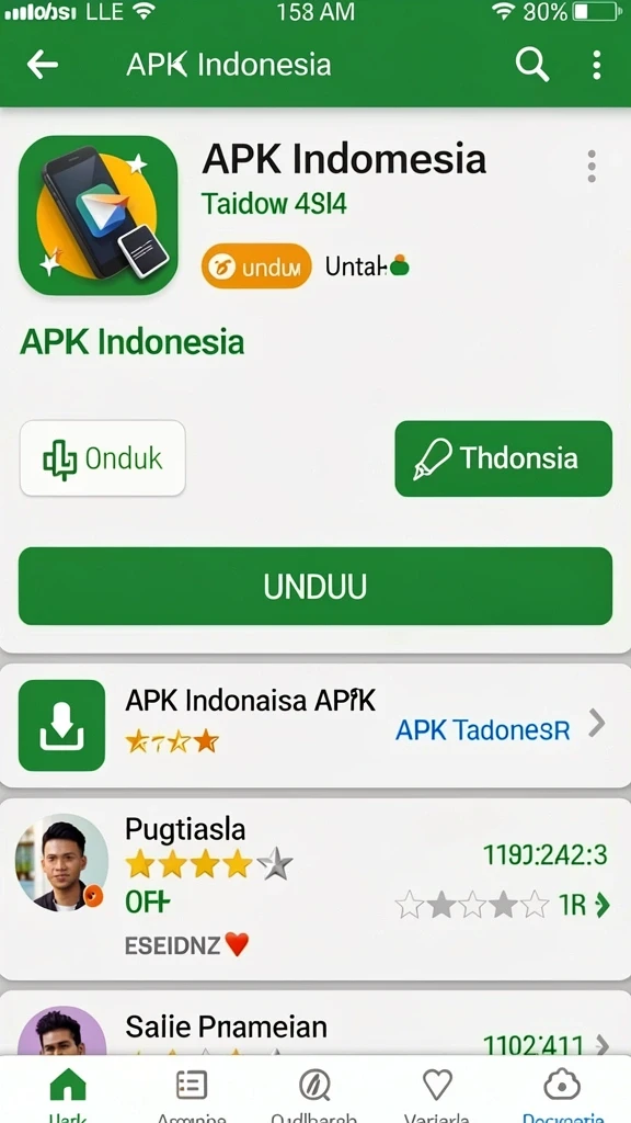 Tampilan antarmuka yang user-friendly.