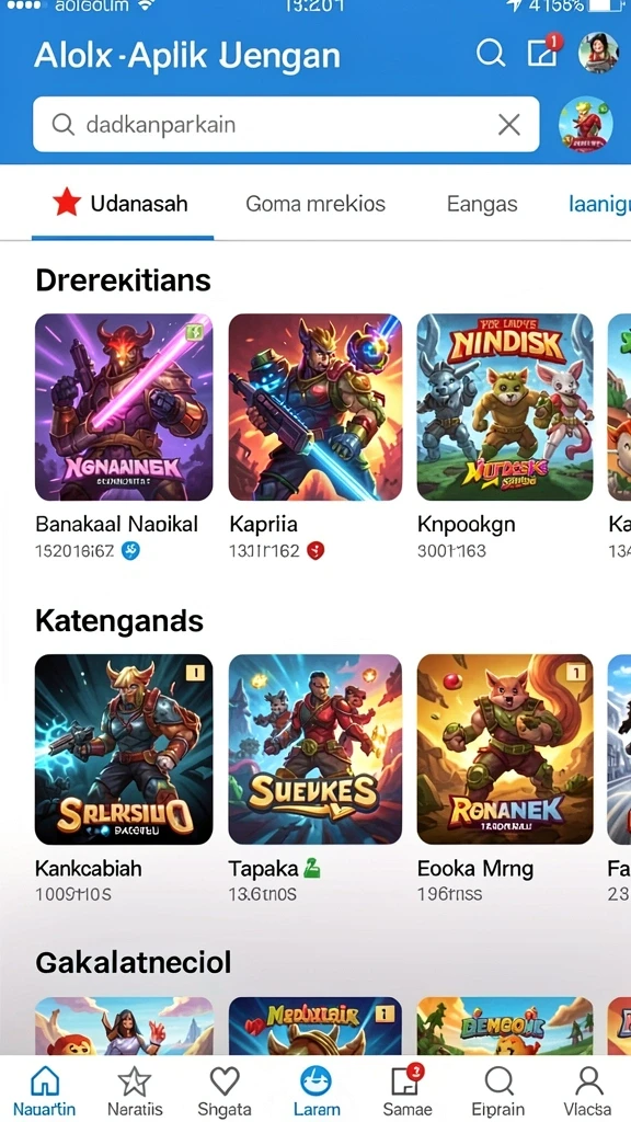 Gameplay yang kompetitif dan seru bersama teman-teman.