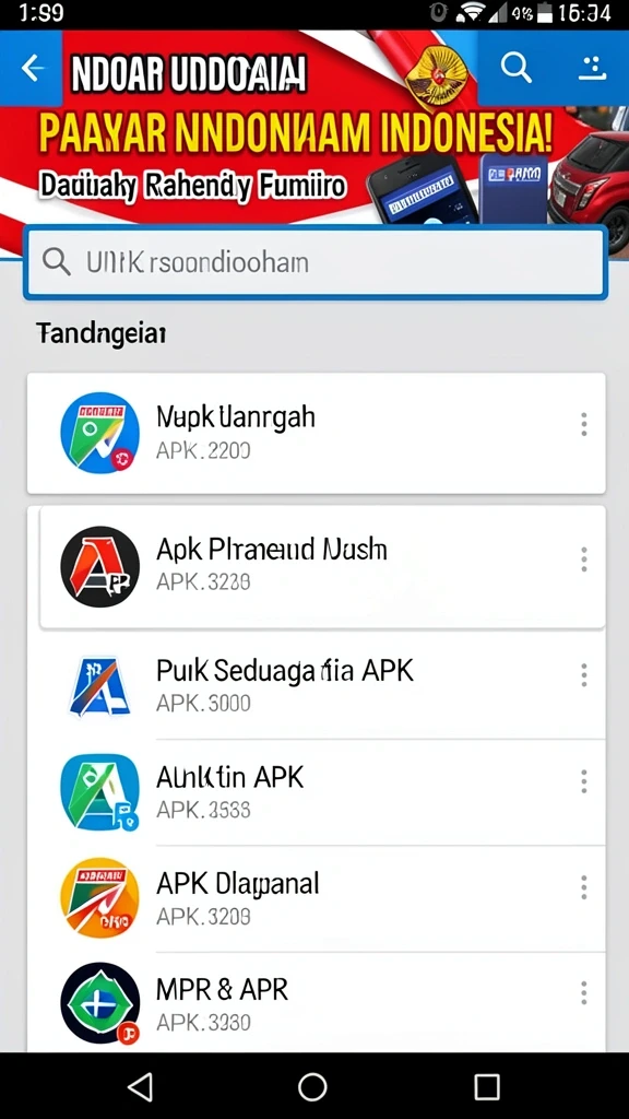 Tampilan antarmuka yang intuitif dan menarik.