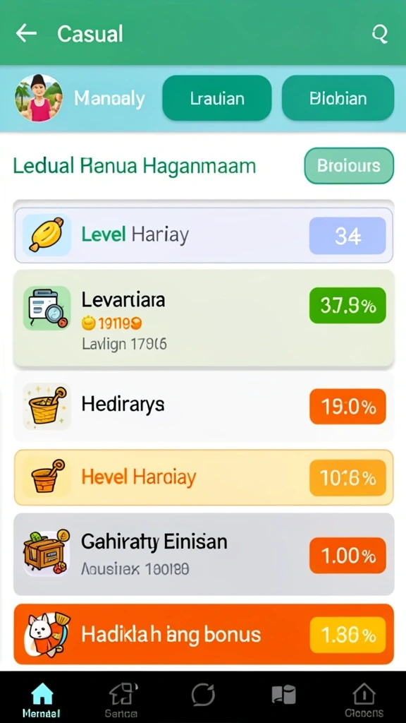 Fitur leaderboard yang membuat permainan semakin kompetitif.