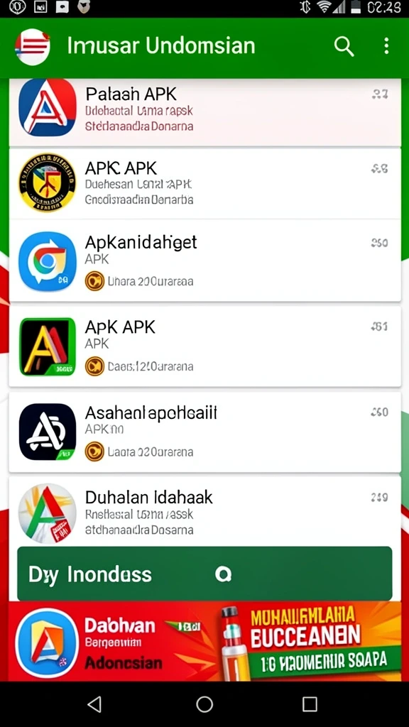 Lintasan balap yang menantang dan menarik.