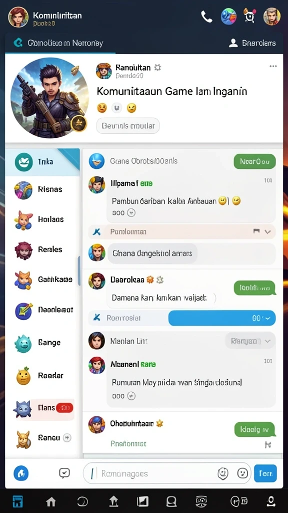 Pengalaman multiplayer yang mendebarkan dan seru.