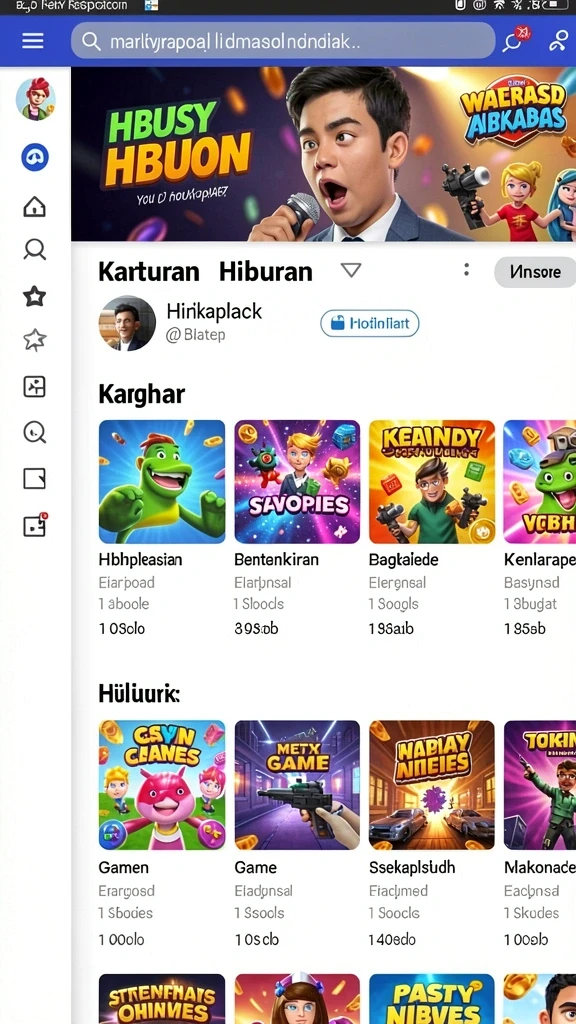 Tampilan antarmuka yang menarik dan mudah digunakan.