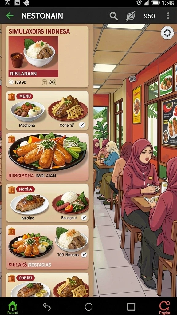 Level yang penuh tantangan dan seru untuk dimainkan.