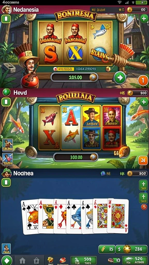 Tampilan menu yang intuitif dan mudah digunakan.