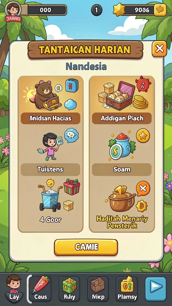 Tampilan utama aplikasi HOKIVIP yang menarik.