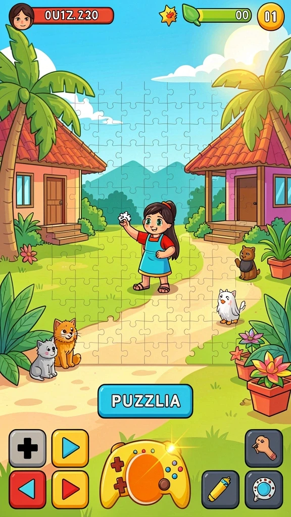 Grafik yang mengesankan dengan efek visual yang menarik.