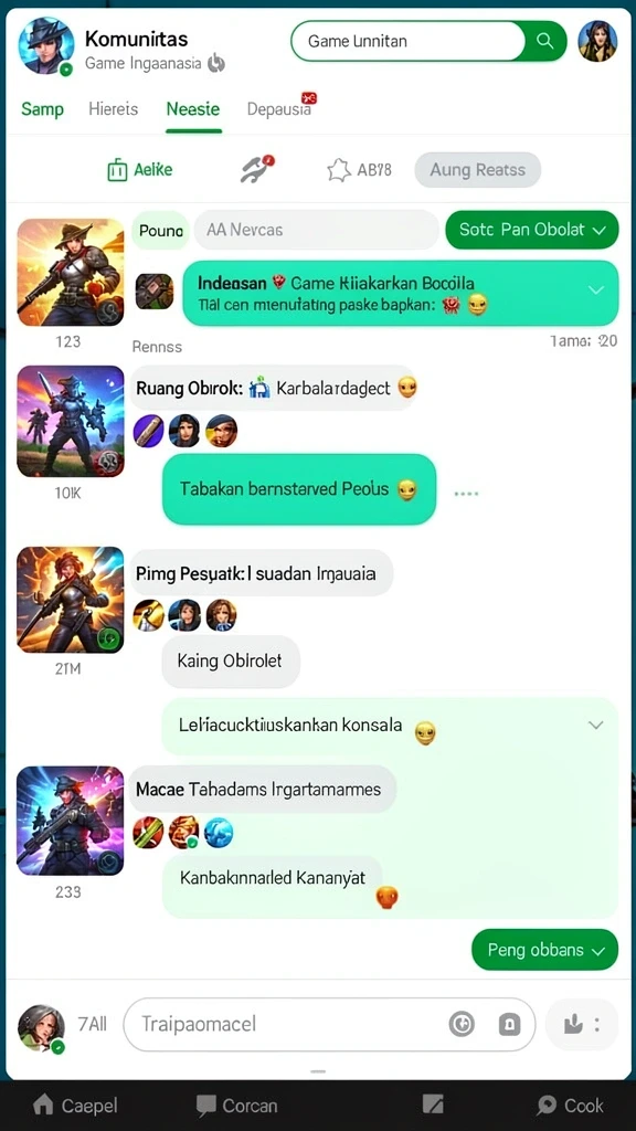 Mode multiplayer yang memungkinkan bersaing secara langsung.