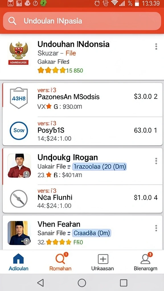Screenshot menunjukkan aksi seru dalam memainkan level baru.