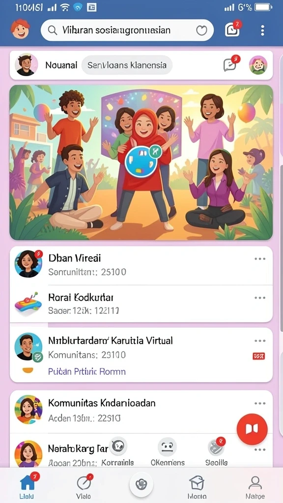 Tampilan antarmuka yang ramah pengguna.