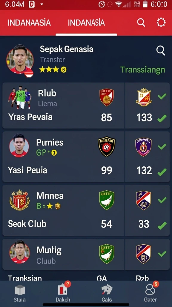 Tampilan antarmuka yang ramah pengguna.