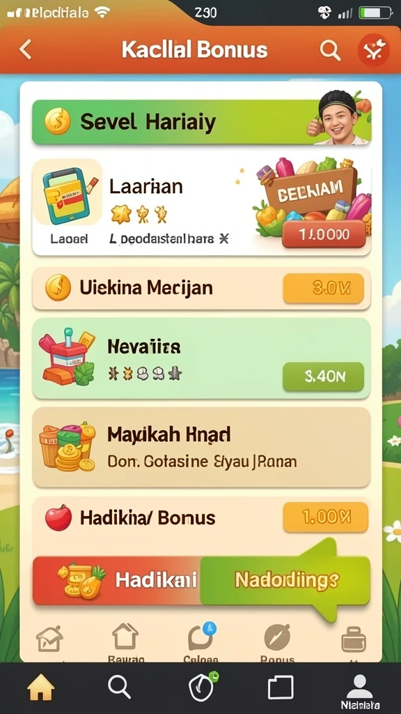 Fitur sosial untuk berinteraksi dengan pemain lain.