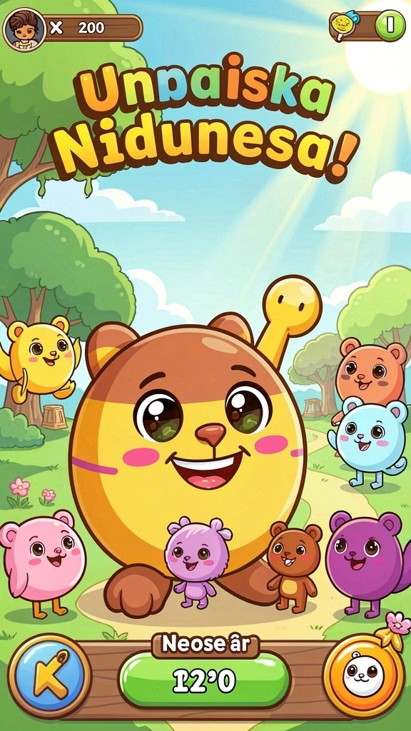 Gambar karakter unik yang bisa dipilih oleh pemain.