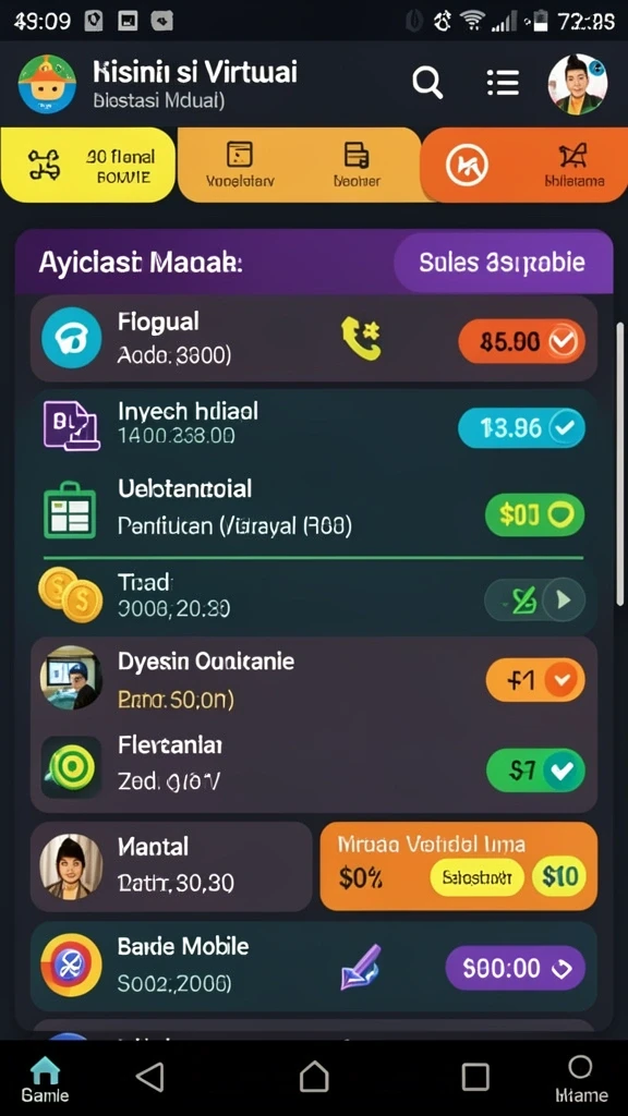 Tantangan menantang yang membuat adrenalin meningkat.