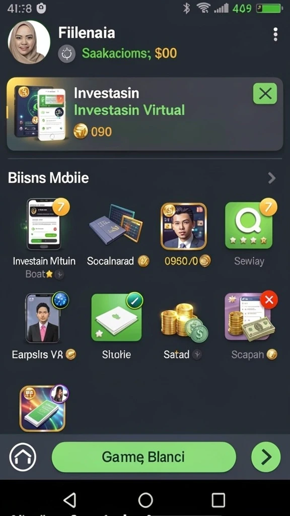 Grafis yang menawan dan efek suara yang menarik.