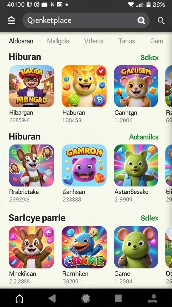Beragam mode permainan yang seru.