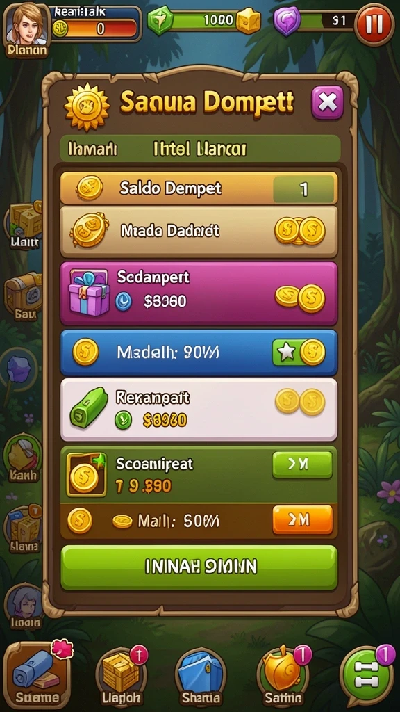 Fitur prediksi angka untuk membantu pengguna dalam permainan.