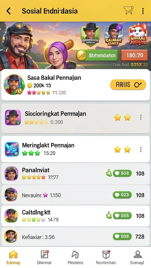 Misi seru dengan berbagai tantangan menarik.
