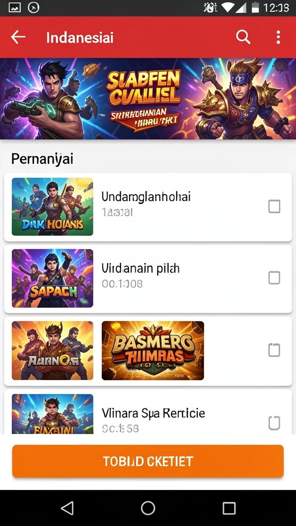 Antarmuka pengguna yang ramah dan menarik.
