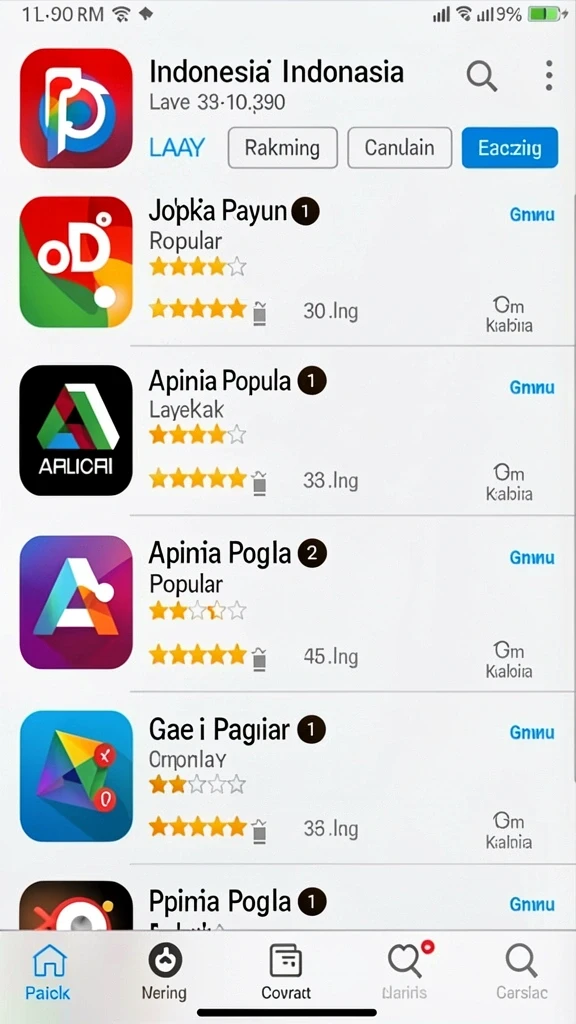 Tampilan antarmuka yang ramah pengguna.