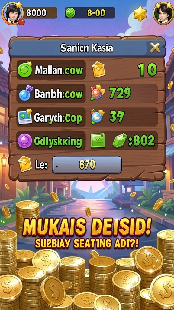 Fitur bonus yang menarik dan menguntungkan.
