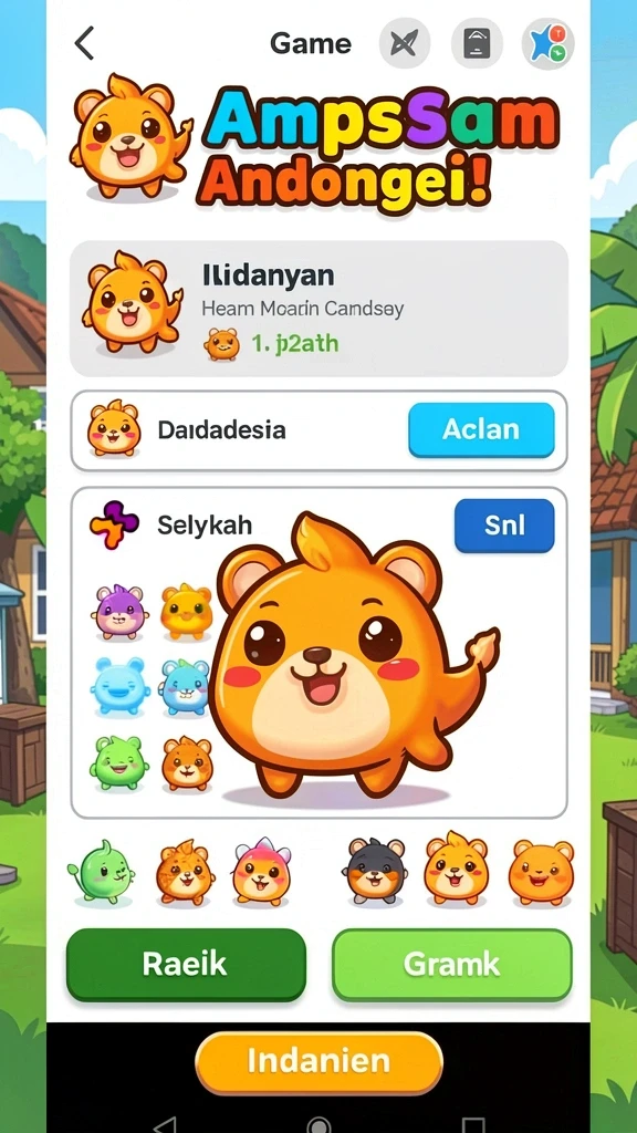 Mode permainan yang beragam dan menantang.