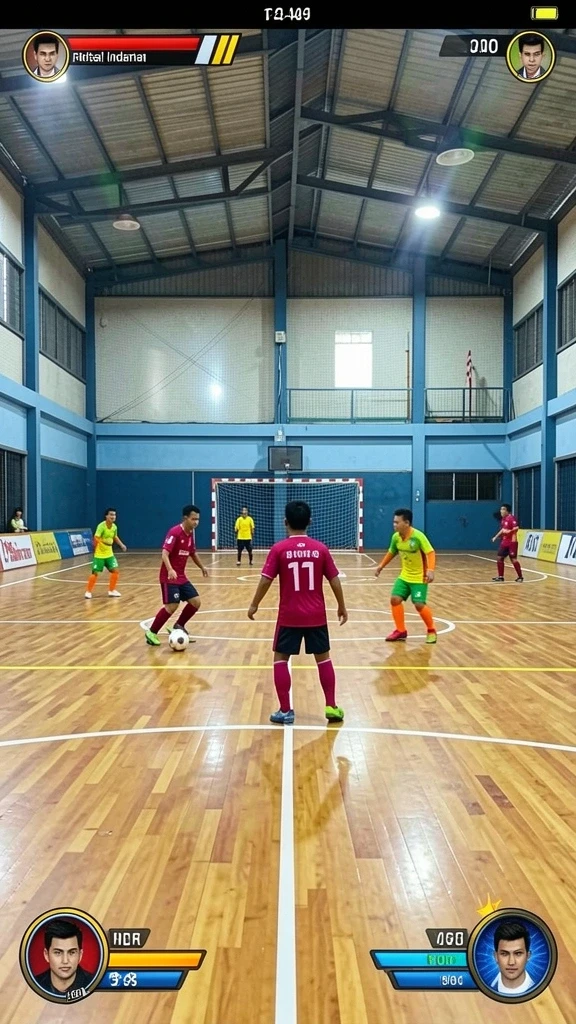 Tampilan awal yang menarik dan mudah dinavigasi.