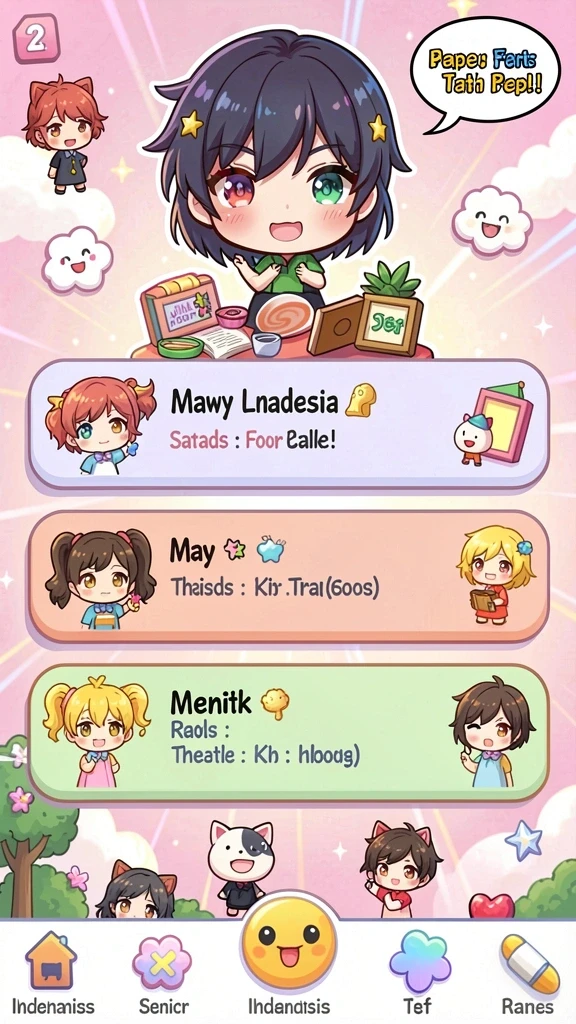 Gameplay yang menantang dengan berbagai level.