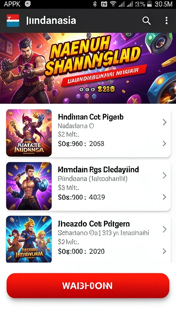 Beragam mode permainan untuk dipilih.