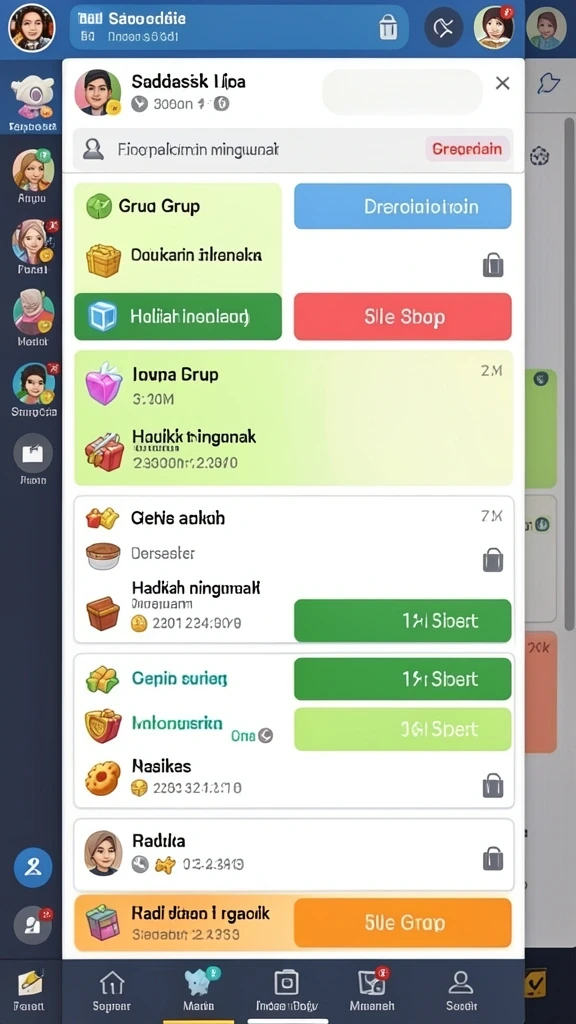 Tampilan antarmuka yang menarik dan mudah dinavigasi.