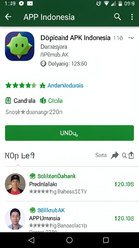 Screenshot menunjukkan beragam kategori permainan yang tersedia.
