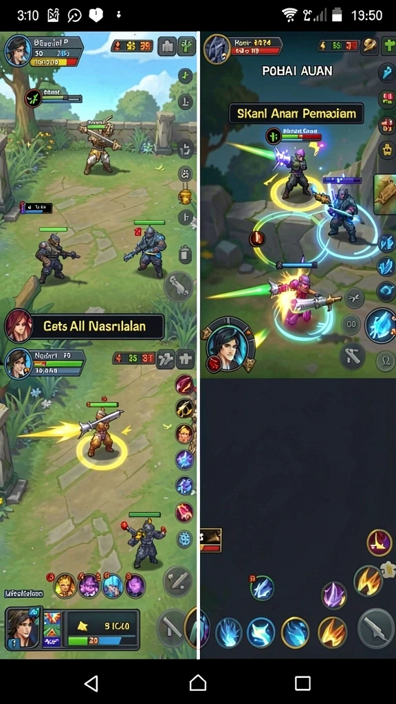 Mode multiplayer yang seru dan menggembirakan.