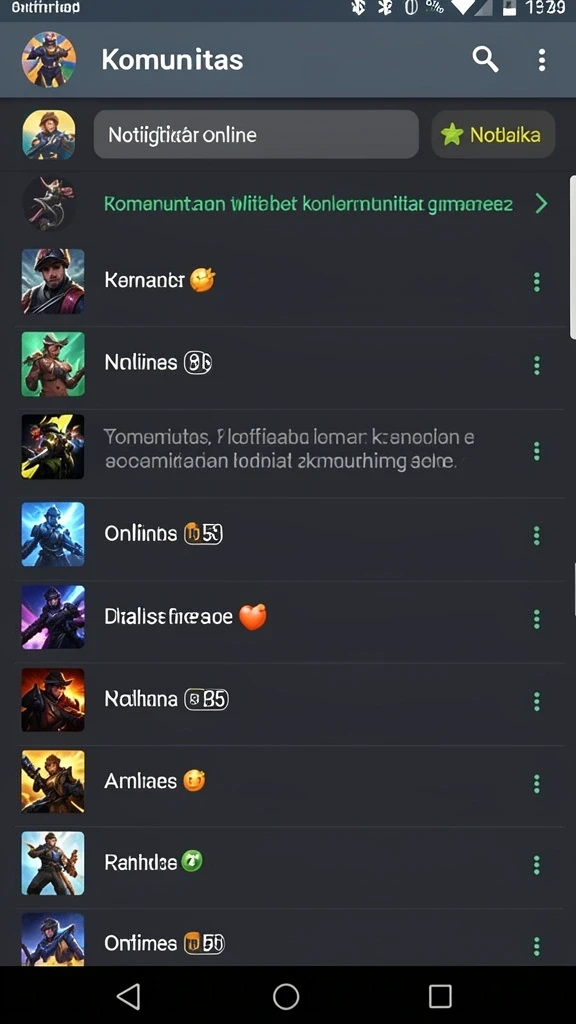 Karakter yang beragam dengan kisah masing-masing.