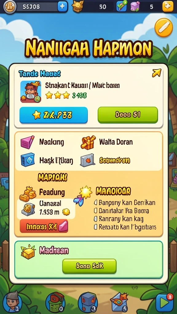 Mode permainan yang fleksibel dan dapat disesuaikan.