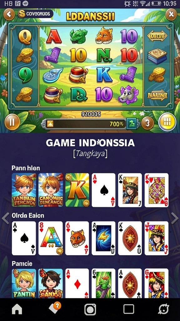 Tampilan awal RR789 yang menawan dan intuitif.