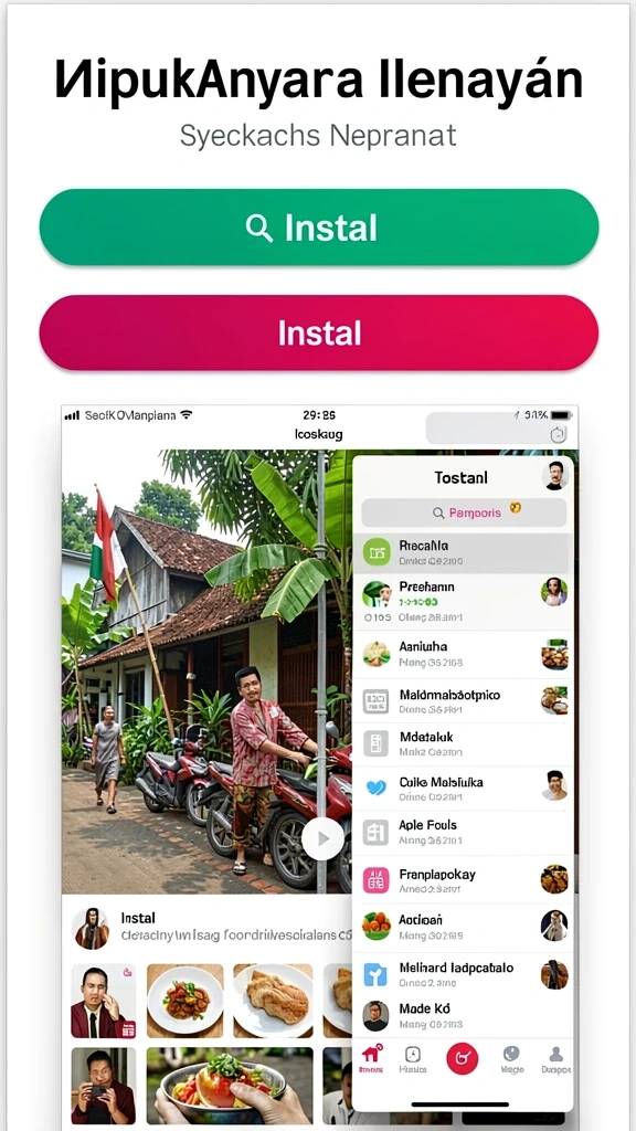 Komunitas aktif yang mendukung satu sama lain.