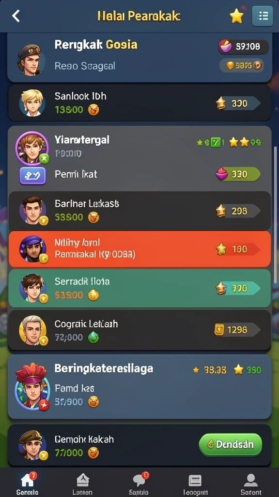 Tampilan awal game SURYA898 yang menarik.