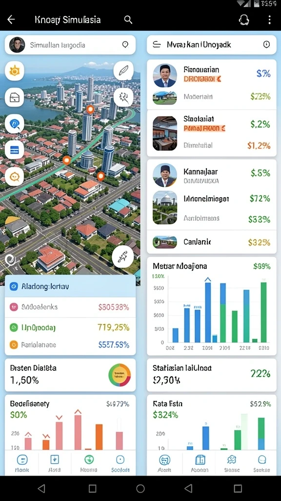 Tampilan antarmuka yang menarik dan user-friendly.