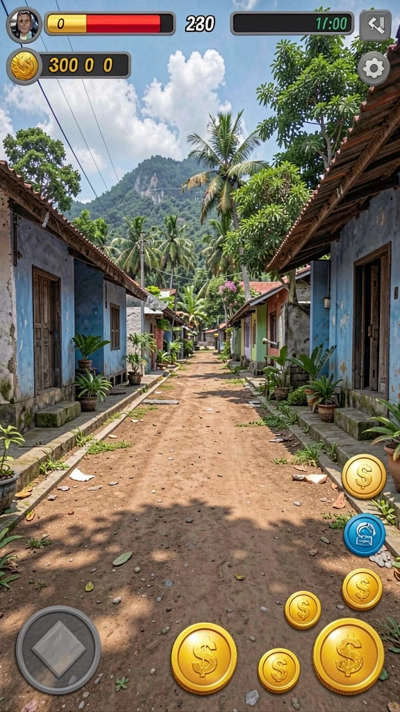 Tampilan game yang memukau dan menarik.