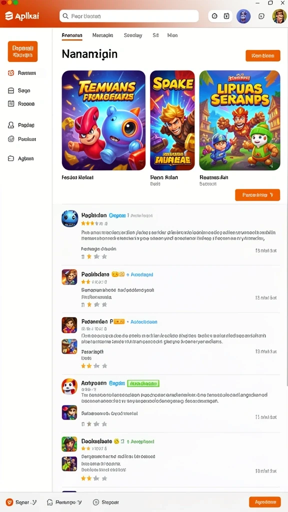 Tampilan antarmuka yang ramah dan mudah digunakan.